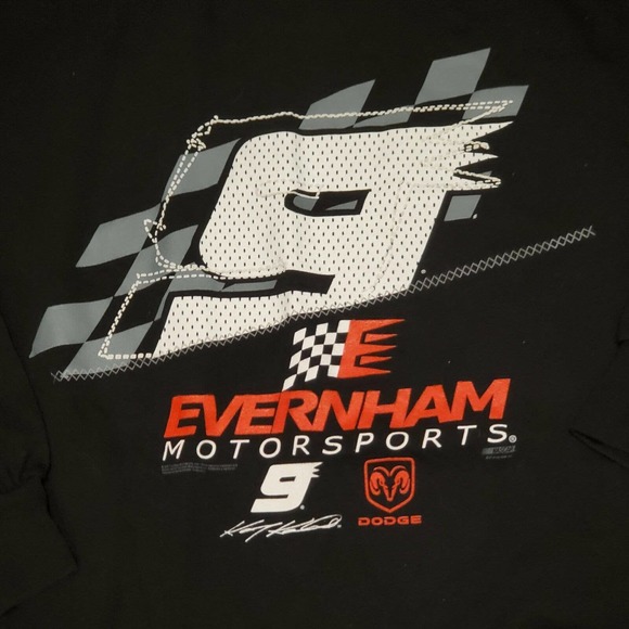 Vintage Y2K NASCAR Racecar Chase Kasey Kahne Evernham Graphic Shirt 2XL XXL - Picture 2 of 11